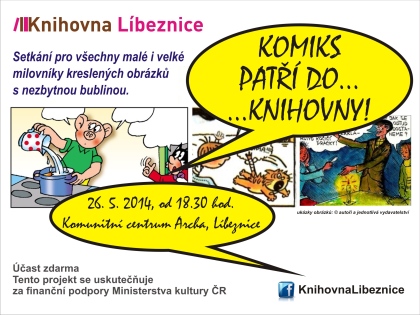 Komiks patří do knihovny