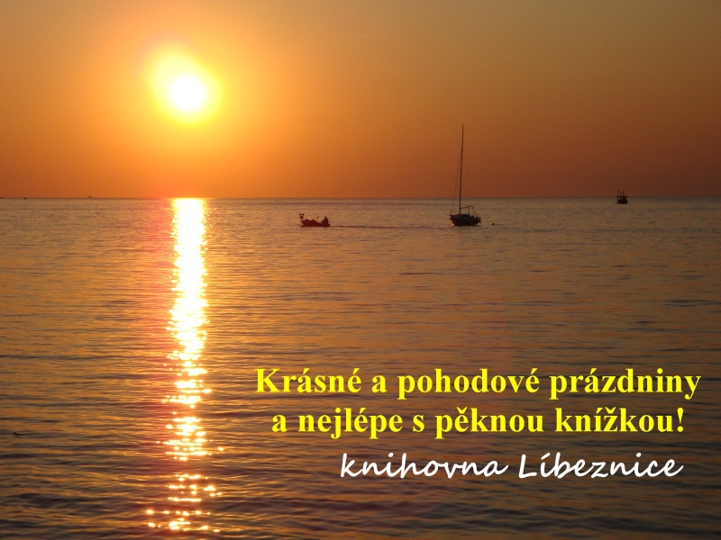 Pěkné prázdniny přeje knihovna Líbeznice